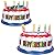 Inflatable Birthday Cake Cooler (1/pkg)