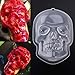 Unomor 2 Pack Halloween Brain Gelatin Mold Plastic Zombie Brain Jello Mold for Halloween Party Supplies