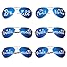 BMC 6 pc Wedding Party Colored Decal Metal Frame Aviator Style Sunglasses Set - Bridal Bunch