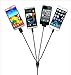 Multi USB Charger, Techoland High Quality 4 in 1 Charging Cable Adjustable Connector And Micro USB for iPhone 6, Plus, 5S, iPad, Tablets, iPod touch, Samsung Galaxy S5, Note 2 3 and Many More (Black)