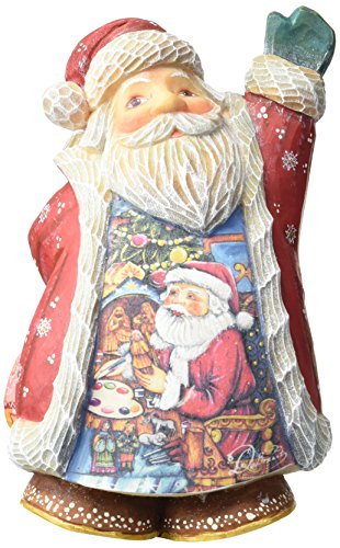 G. Debrekht Nativity Workshop Santa