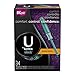 U by Kotex Sleek Tampons, Super Plus Absorbency, Unscented, 136 Count (4 Packs of 34)