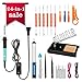 Soldering Iron Kit, MTSZZF 60W 110V-Adjustable Temperature Control Electronics Welding Iron Kit with ON/OFF Switch Soldering Iron Gun Kit Toolkit