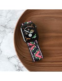 Tefeca   Correa elástica para Apple Watch (1.496 in, 1.575 in, 1.654 in, 1.732 in)