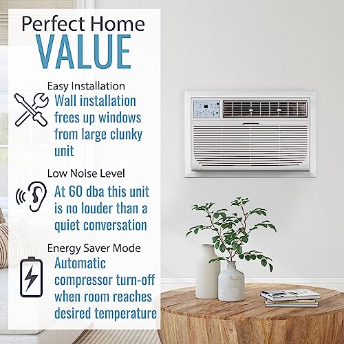 Keystone Energy Star 12,000 BTU 230V ThroughtheWall Air Conditioner