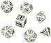Q WORKSHOP Pathfinder Shattered Star Rpg Ornamented Dice Set 7 Polyhedral Pieces