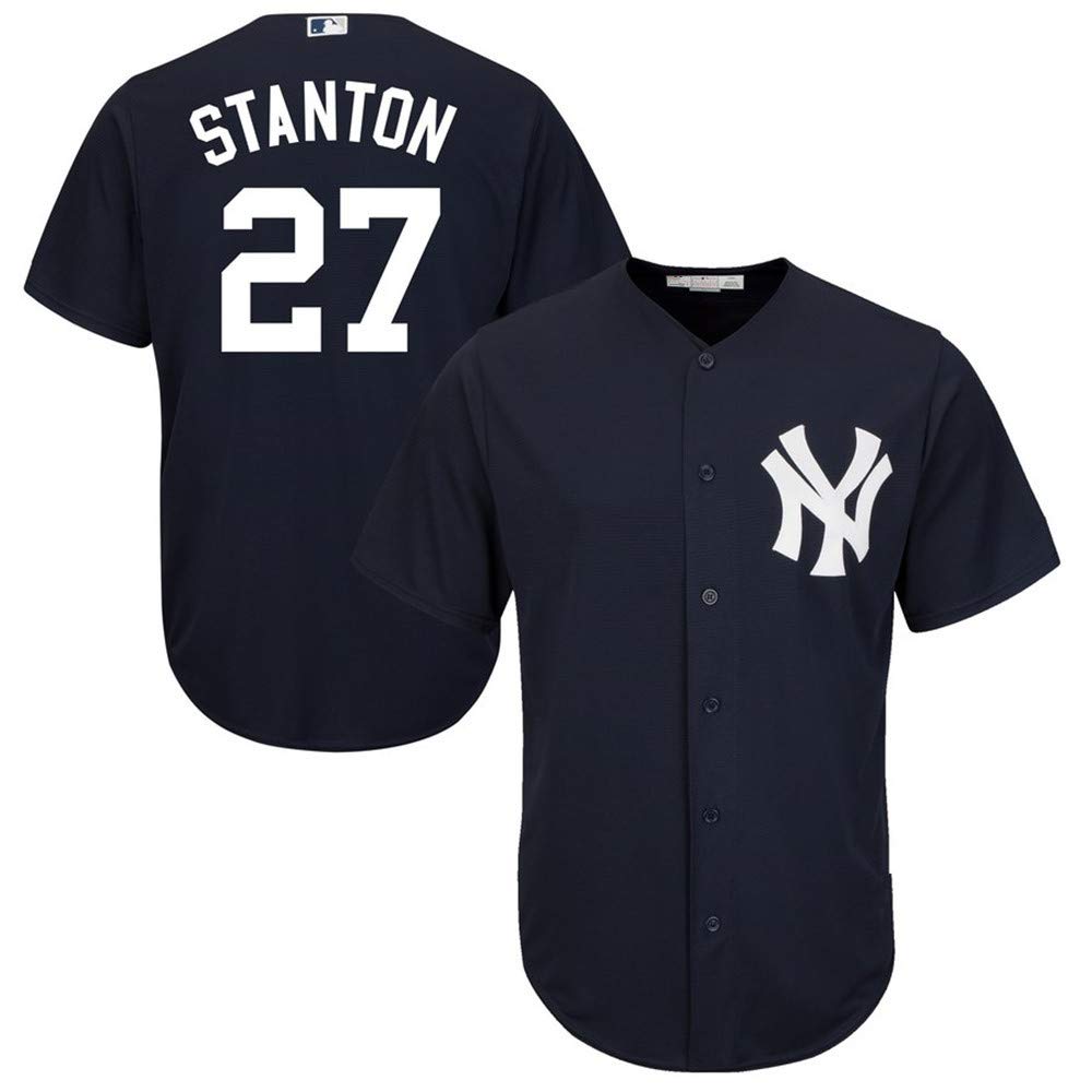 Mens New York Yankees Giancarlo Stanton G Navy Gray 2018 Players