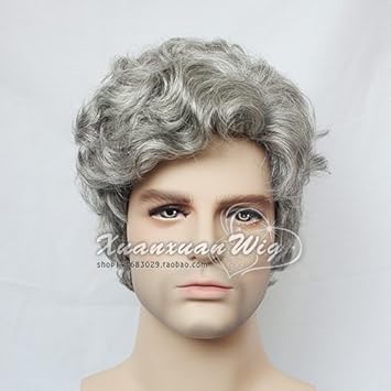 Amazon Com Middle Aged Grandmother Gray Silver Gray Men