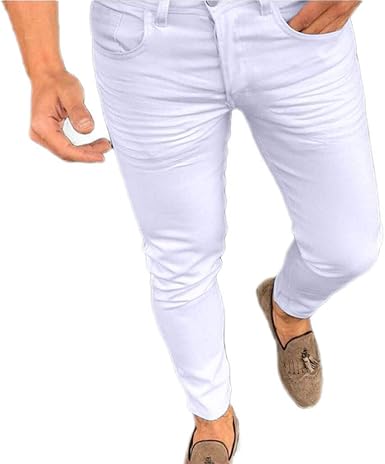 calça jeans com elastico no tornozelo