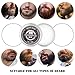 Gentle Vikings Beard Growth Grooming Kit, Beard Oil Balm/Butter/Wax Trimming Comb Kit, Gift Set for Beard Styling & Shaping, Gift Idea for Men, Husband, Faster and Him