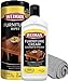Weiman Wood Cleaner Conditioner Polish and Wipes with Microfiber Cloth - Use On Furniture, Wood Table Cleaner, Cabinet Restorer, Deep Conditioning and Polishing Wood Surfaces