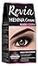 Revia Henna Cream Black Brown Eyebrow 10 Applications Kit Tint (Black)