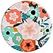 Phone Grip Floral Print. Teal Pink Orange Flower Design PopSockets PopGrip: Swappable Grip for Phones & Tablets PopSockets Adhesive PopGrip