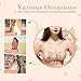 ZOINDSC Push up Plunge Invisible Strapless Bras Sexy Backless Self Adhesive Reusable Silicone Bras for Women