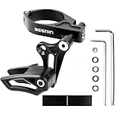 BESNIN Chain Guide Mountain Bike Chain Guide Bike MTB Chain Guide Bash Guard Bicycle Chain Protector 7075 Aluminium Alloy+ABS Plastic