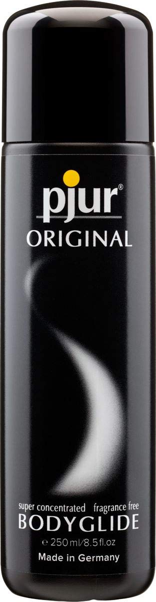 pjur Original - Premium Silicone Personal Lubricant - Long-Lasting and Non-Sticky - Very efficient and Compatible with Condoms (250ml)