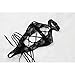 Sumen Women Lace Lingerie Nightwear Underwear G-String Babydoll Sleepwear Bodysuit (S, Black)