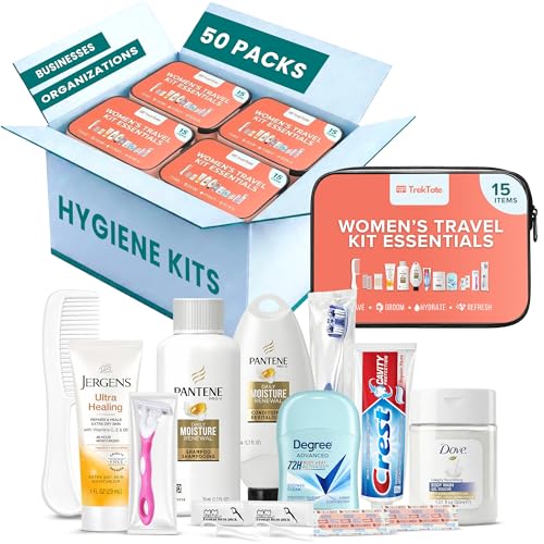 15-piece Women’s Bulk Hygiene Kits