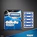 Gillette Mach3 Turbo Men's Razor Blade Refills, 5 Count, Mens Razors / Blades
