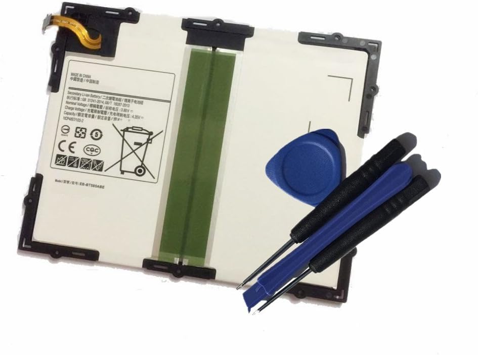 Uniamy Internal Replacement Battery + Free tools For Galaxy Tab A 10.1 2016 SM-T585C T580 T585 T580N T585N EB-BT585ABE