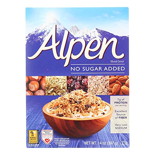 Alpen No Sugar Added Cereal, 14 Ounce, Pack of 12 Pricepulse