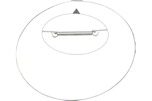 NVGUOES 4861ER2001D Washer Front Panel Door Boot Spring Clamp Assembly for LG Electronics Washing Machine Boot Steal Retaining Ring, Replaces 4861ER2001F