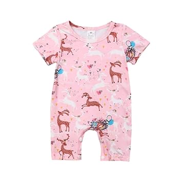  Baby Kids Boys Girls Toddler Clothes O Neck