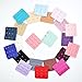 Elandy 22Pcs Women Ladies Assorted Colors 3-Hook 3 Rows Spacing Bra Extender Extension Hooks Strap