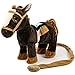 Toysery Kids Walking Pony Walk Along Toy Stuffed Plush Pony Toy, Realistic Walking Actions with Horse Sounds and Music (Battery Operated) Colors May Vary