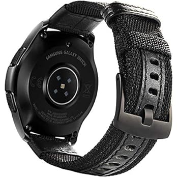 Galaxy Watch 42mm Band Nylon, Gear Sport Band, Gear S2 Classic Bands 20mm Replacement Strap for Samsung Galaxy Watch 42mm SM-R810/ Gear Sport SM-R600/ ...