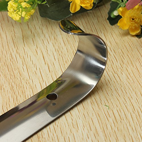 Unisex Stainless Steel Shoe Horn