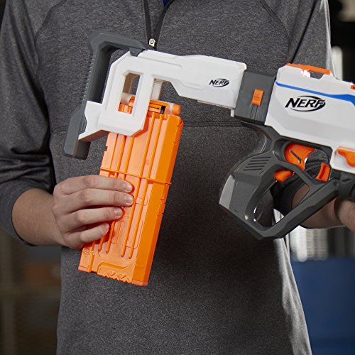 Nerf Modulus Regulator Fully Motorized Blaster, 3 Firing Modes, 2X 12