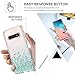 BENTOBEN Compatible with Samsung Galaxy S10 Case, Clear Transparent Case Cover for Samsung Galaxy S10 2019, Floral