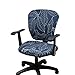 Jinzio Computer Office Chair Cover - Split Protective & Stretchable Cloth Polyester Universal Desk Task Chair Chair Covers Stretch Rotating Chair Slipcover, Marine Blue