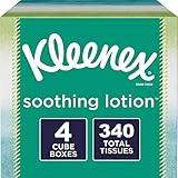 Kleenex Soothing Lotion Tissues with Aloe, Coconut