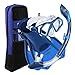 U.S. Divers Admiral Snorkeling Set - Premium Silicone Snorkel Mask, Trek Travel Fins, Dry Top Snorkel + Snorkeling Gear Bag