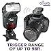 Altura Photo Professional Flash Kit for Canon DSLR with E-TTL Flash AP-C1001, Wireless Flash Trigger Set and Accessories