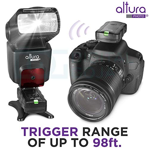 Altura Photo Professional Flash Kit for NIKON DSLR Includes: I