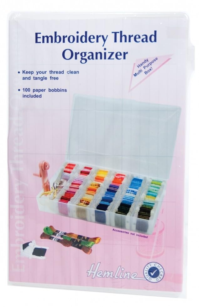 Embroidery Floss Thread Organiser Box