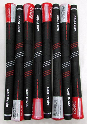 8 Golf Pride CP2 Pro Standard Black & Red Grips - 18080