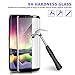 Woitech Samsung Galaxy S8 PLUS Screen Protector, Full Coverage Tempered Glass Screen Cover -black