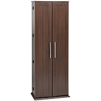 Prepac ELS-0448-K Grande Locking Media Storage Cabinet with Shaker Doors, Espresso : Amazon.ca: Home