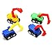 AOSILEY 12 Pack Pull Back Vehicles, Assorted Construction Vehicles Dump Truck Toys for Toddlers Boys, Pull Back And Go Mini Car Kids Toy Play Set