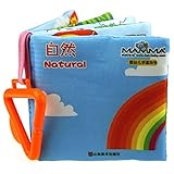 Sannysis Intelligence development Cloth Cognize Book Educational Toy(Nature)