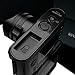Gariz Black Label Genuine Leather BL-LCQBK Half Case for Leica Q Type 116, Black