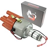 AIP Electronics Dragon Fire High Performance Race Series Complete Electronic Ignition Distributor Compatible with 1960-1984 Porsche and Volkswagen VW with Bosch 009 with Out Vacuum OEM Fit D009E-DF