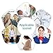 Medical Compression Pantyhose Stockings for Women Men - Plus Size Opaque Support 20-30mmHg Firm Graduated Hose Tights, Treatment Swelling, Edema Varicose Veins, Footless Beige L