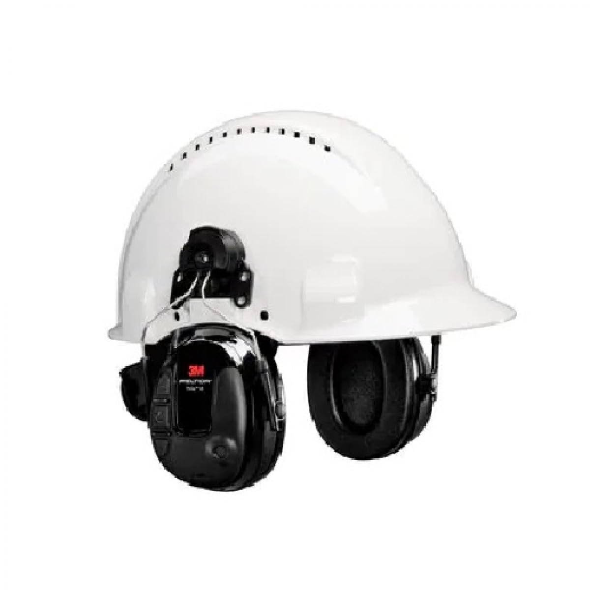 3M PELTOR ProTac III Headset, 25 dB, Slim Cups, Black, Helmet Mounted, MT13H220P3E