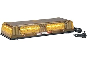 Whelen Engineering Responder LP Mini Lightbar - Magnetic Mount, Amber, Model# R1LPMA