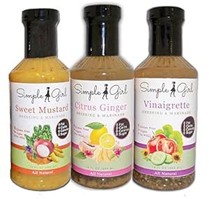 Amazon.com : Sugar Free Salad Dressing (3 Pack) Vinaigrette, Sweet